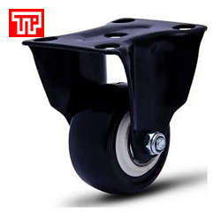 Bánh xe PVC đế cố định